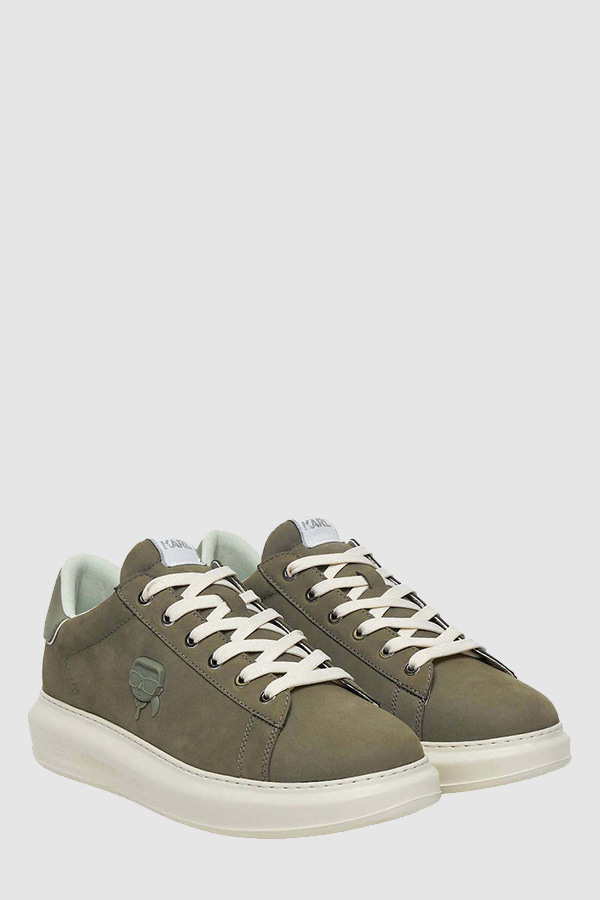 ΠΑΠΟΥΤΣΙΑ KARL LAGERFELD - 2KH LIGHT KHAKI NUBUCK